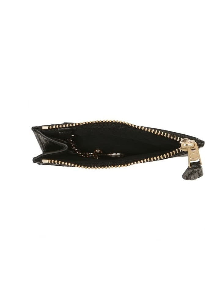 Coach F12186 Mini ID Case Black