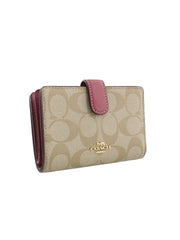 Coach F23553 Corner Medium Signature Light Khaki Rouge