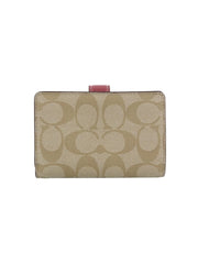 Coach F23553 Corner Medium Signature Light Khaki Rouge