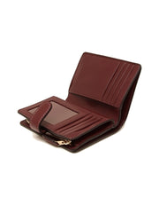 Coach F23553 Medium Corner Brown Wine