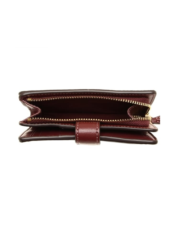 Coach F23553 Medium Corner Brown Wine