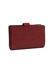 Coach F25937 Corner Signature Debossed Cherry