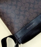 Coach F28575 Charles Signature Brown Black