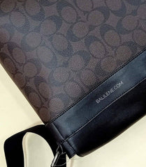 Coach F28575 Charles Signature Brown Black