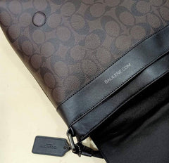 Coach F28575 Charles Signature Brown Black