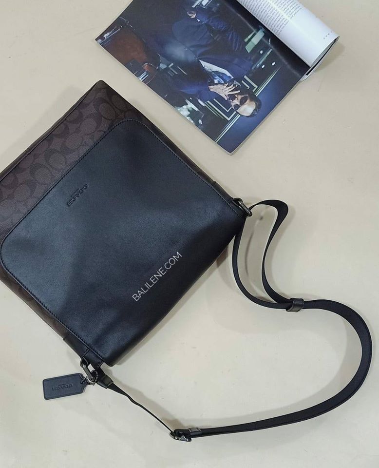 Coach F28575 Charles Signature Brown Black
