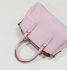 Coach F28977  Minii Sage Carryall In Crossgrain Leather Petal