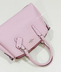 Coach F28977  Minii Sage Carryall In Crossgrain Leather Petal