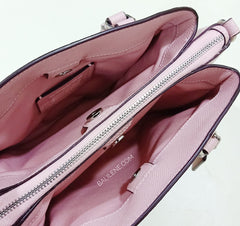 Coach F28977  Minii Sage Carryall In Crossgrain Leather Petal