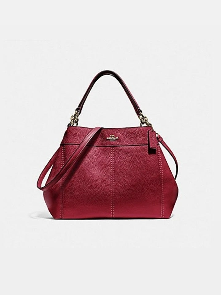 Coach F28992 Small Lexy Shoulder Bag Cherry