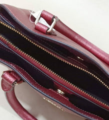 Coach F29665 Mini Sage Metalik Currant