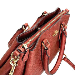 Coach F29665 Mini Sage Metalik Currant