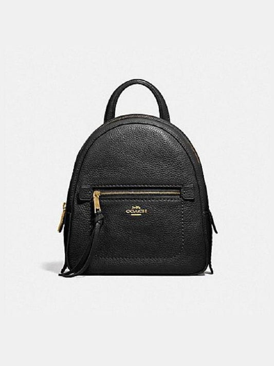 Coach F30530 Andi Leather Backpack Black