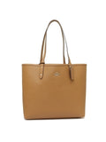 Coach F31776 Reversible City Zip Tote In Signature Canvas With Daisy Bundle Print Light Khaki/Multi