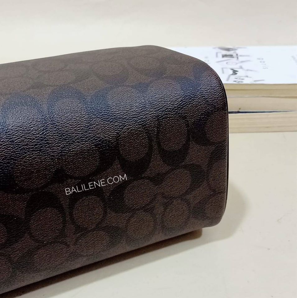 Coach F32203 Signature Mini Bennett Satchel Brown Black