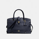 Coach F37167 Grain Mercer Satchel Navy
