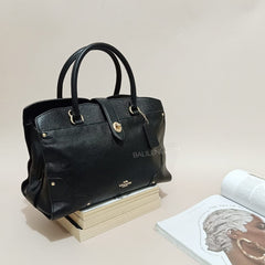 Coach F37575 Mercer 30 Satchel Black