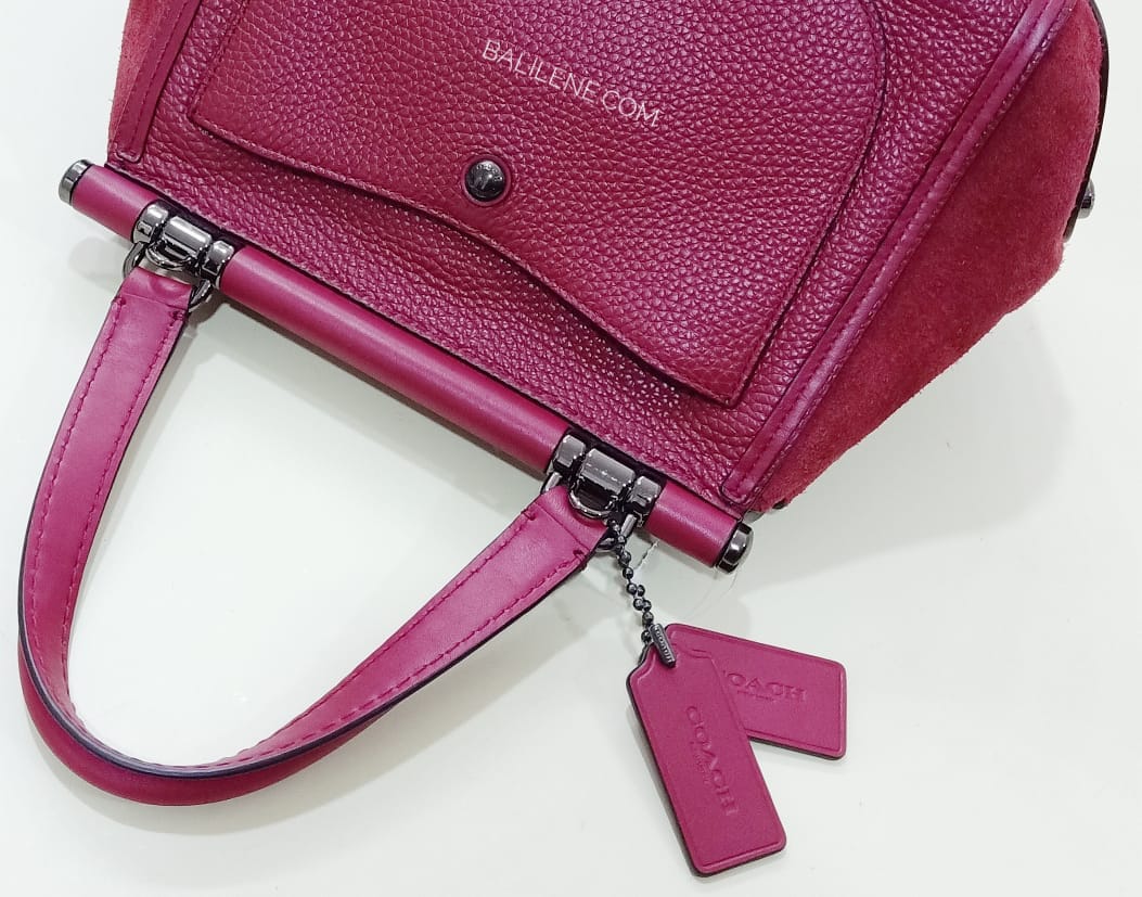 Coach F38388 Drifter Top Handle Cherry