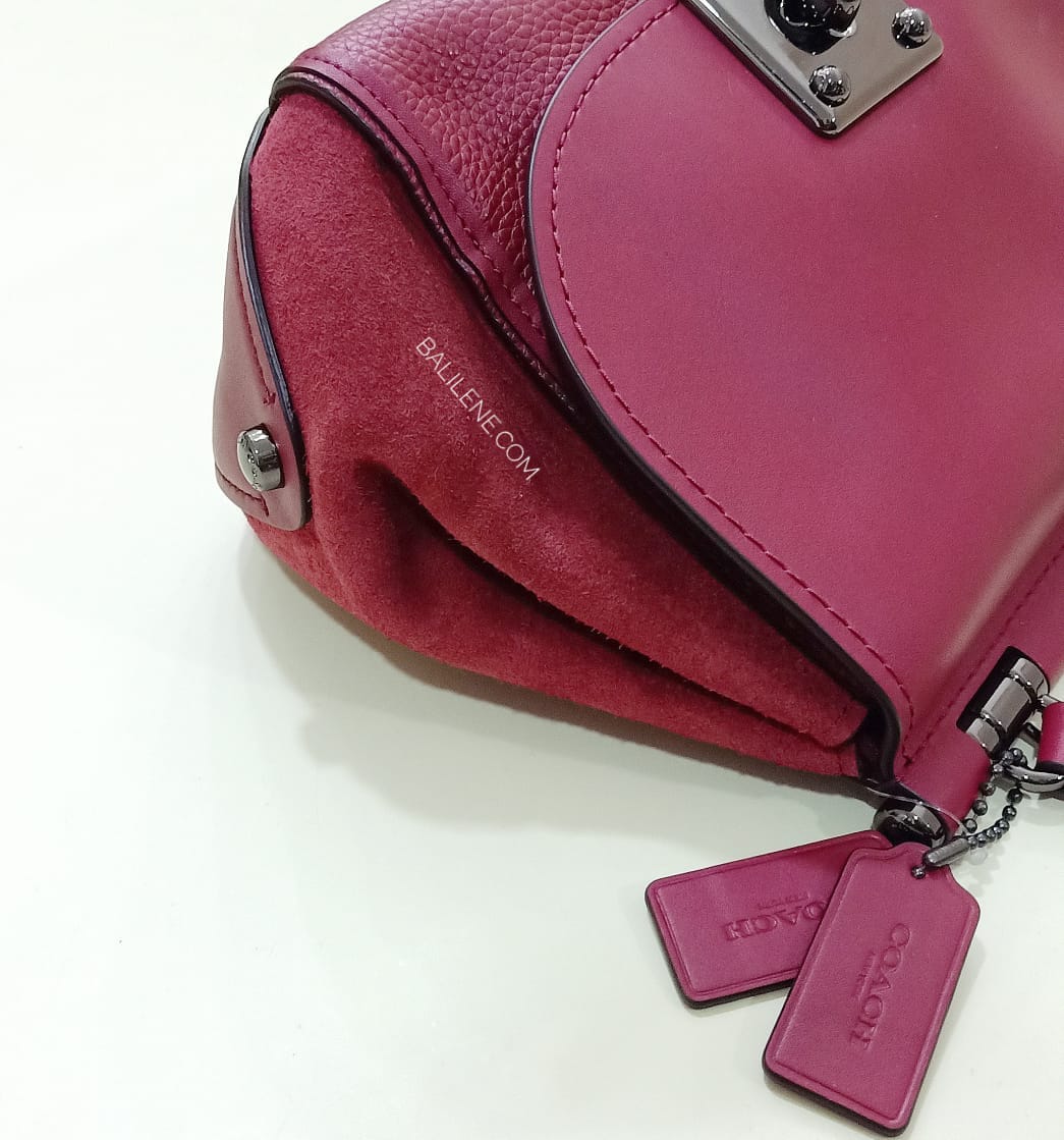 Coach F38388 Drifter Top Handle Cherry
