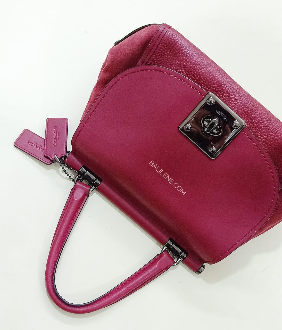 Coach F38388 Drifter Top Handle Cherry