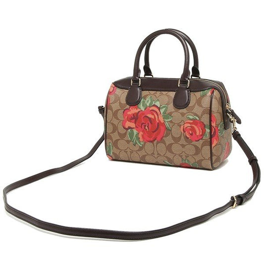 Coach F39962 Mini Bennet Jumbo Floral Sig khaki Multi