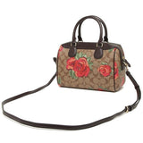 Coach F39962 Mini Bennet Jumbo Floral Sig khaki Multi