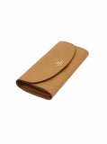 Coach F54009 Slim Envelope Crossgrain Leather Light Saddle