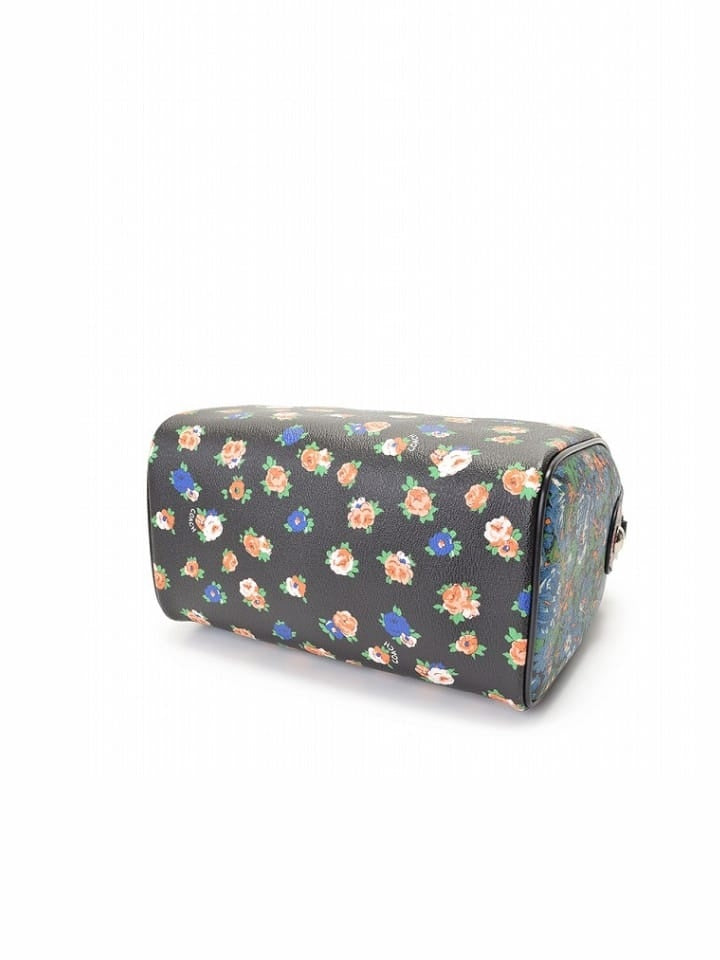 Coach F57626 Mini Bennet Satchel Floral  Micx Print Coated Canvas Multicolor