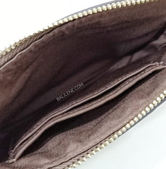 Coach F58035 Corner Zip Wristlet In Signature Canvas Khaki Flax