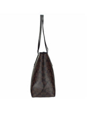 Coach F58292 Signature City Zip Tote Dark Brown