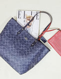 Coach F58293 Reversible City Tote Denim Midnight