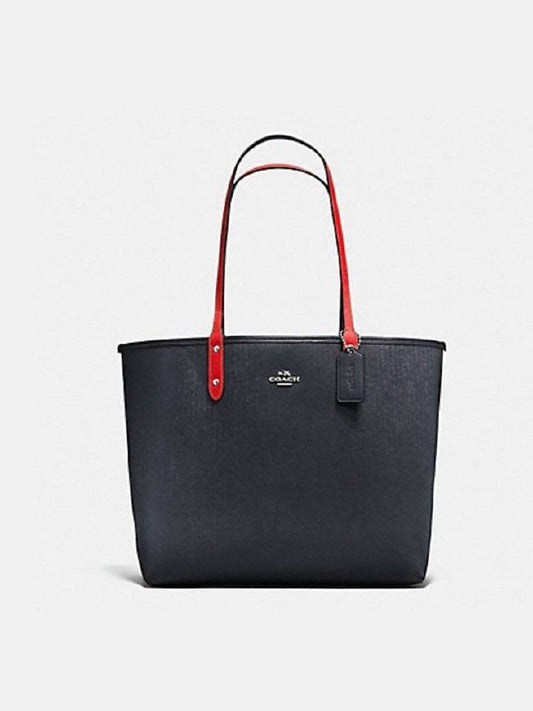 Coach F58293 Reversible City Tote Denim Midnight