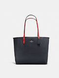 Coach F58293 Reversible City Tote Denim Midnight