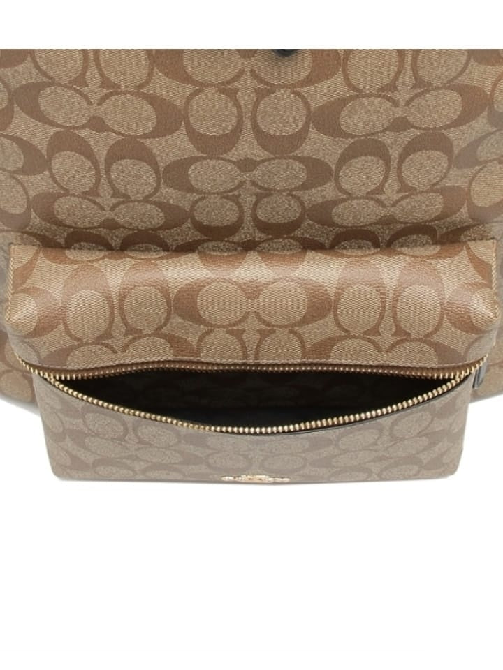 coach charlie backpack large dimensions Coach F58314 Charlie Large Backpack Khaki Black – Balilene