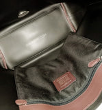 Coach F58849 Market Tote Pabbled Leather Oxblood