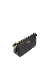 Coach F67567 Large Wrislet 19 In Signature Leather Black