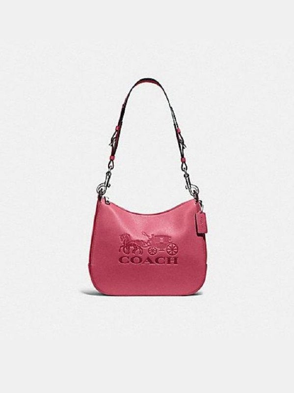 Coach Mini Bennett Satchel in Signature Canvas with Rainbow - Natural Light  Coral