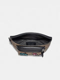 Coach F72952 Terrain Disney Belt Bag In Signature Canvas With Snow White Patches Tan