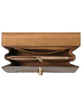 Coach F76620 Tilly Top Handle Signature Khaki Chalk