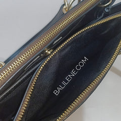 Coach F77881 Etta Signature Carryal Brown Black