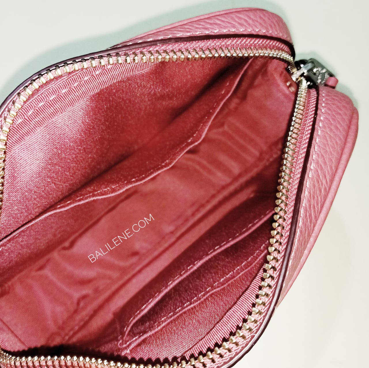 Coach F79212 Pabble Leather Belt Bag Rouge