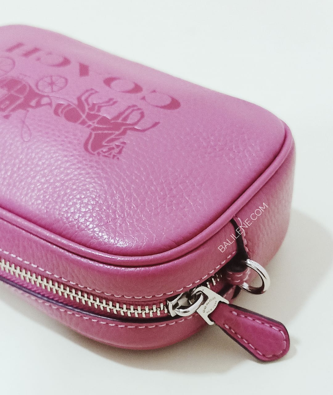 Coach F79212 Pabble Leather Belt Bag Rouge
