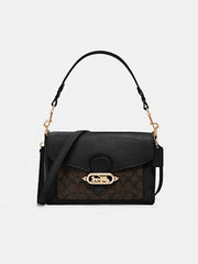 Coach F81992 Jade Messenger Brown Black