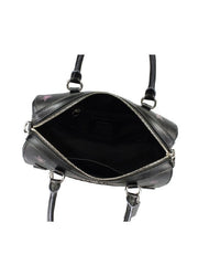 Coach F84722 Rowan Satchel With Dot Star Print Black Multi