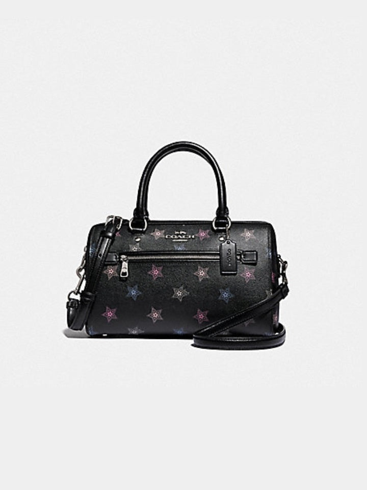 COACH® Outlet  Rowan Satchel With Stripe Star Print