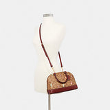 Coach F87661 Mini Sierra Signature Animal Khaki Pink Multi