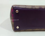 Coach F88563 Mini Surrey Signature Khaki Berry Multi