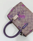 Coach F88563 Mini Surrey Signature Khaki Berry Multi
