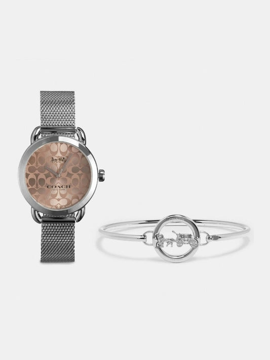 Coach W1608 SS Lex Watch Gift Set