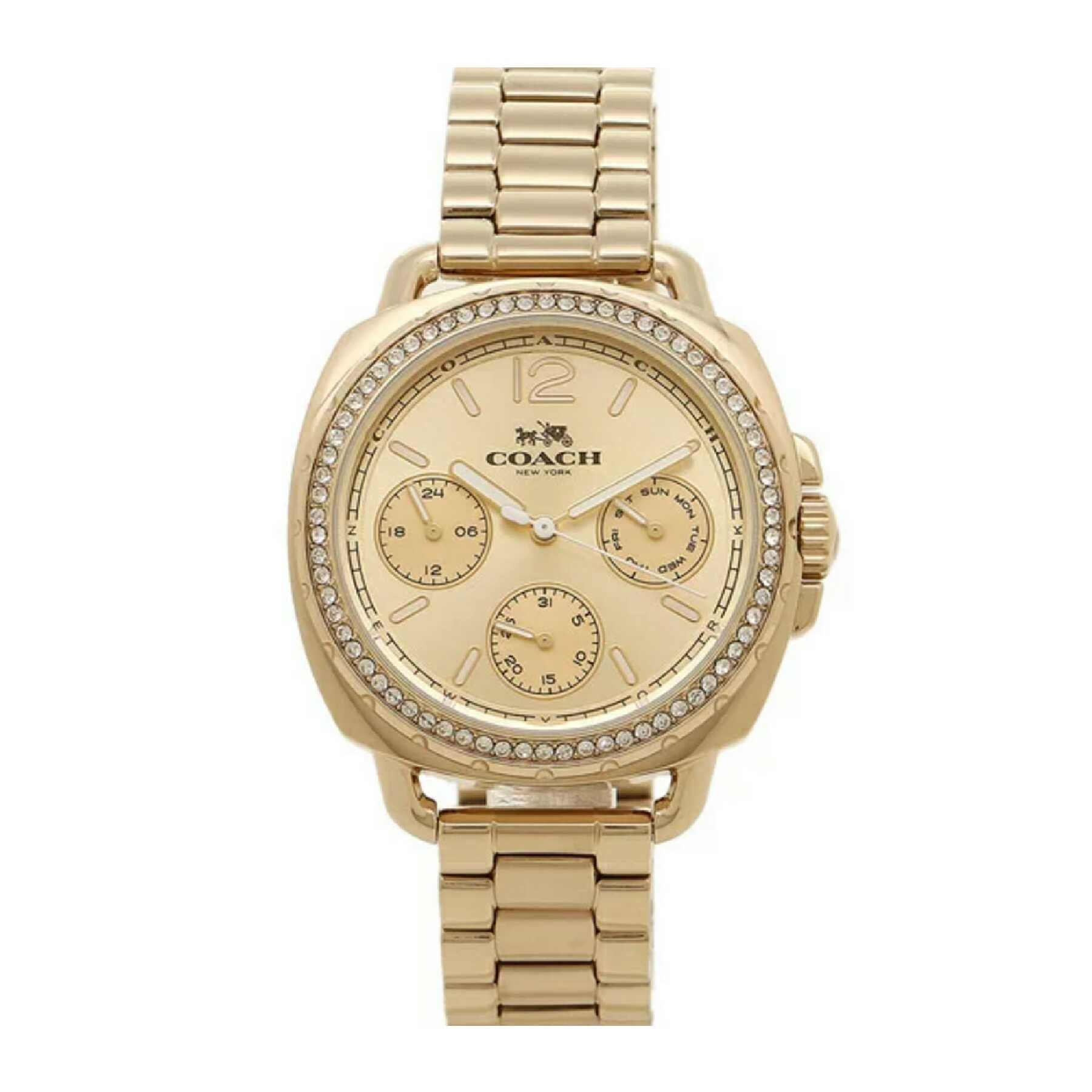 Coach 14502570 Tatum Gold Stainless Steel Watch
